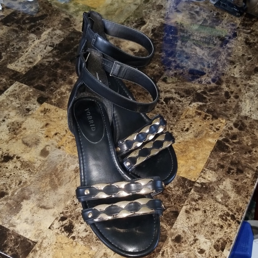 Torrid brand size 8.5 W dress sandals